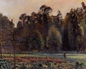 卡米耶 毕沙罗 : The Cabbage Field, Pontoise